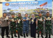 Keren! TNI Tiga Matra Gelar Baksos Sunat Massal HUT ke-80