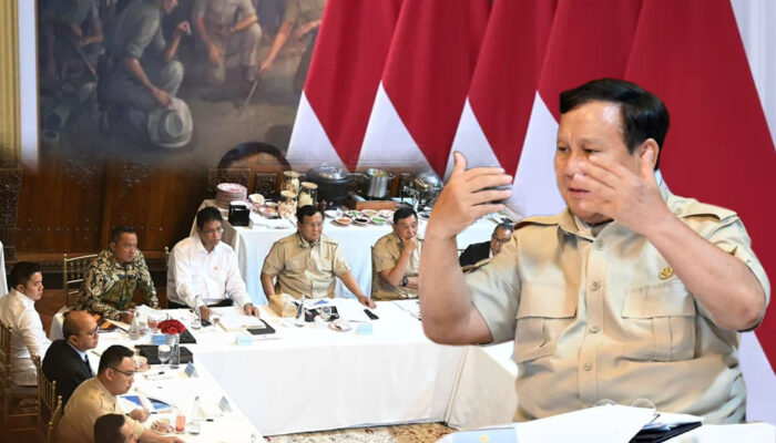 Strategis Prabowo Rapat Terbatas Kabinet Merah Putih