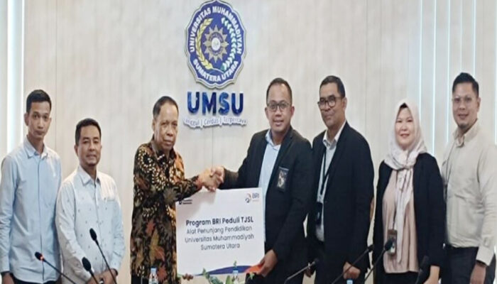 BRI Medan Wujudkan Kampus Digital UMSU Pacu Kualitas Unggul