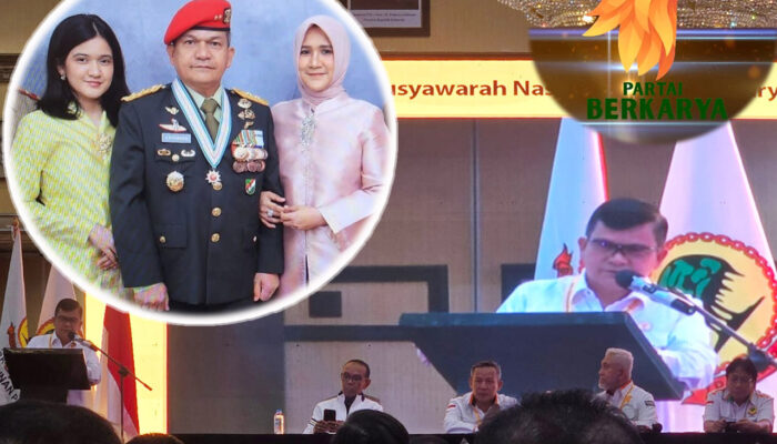 Putra Binjai Jenderal Daniel Pimpin Partai Berkarya Elang Sumut