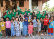 Danrem dan Ketua Persit Trauma Healing Anak Pedalaman Aceh