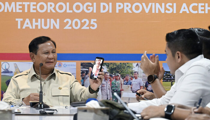 Prabowo Tegaskan Pejabat Negara Tak Boleh Goyah Saat Musibah