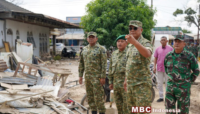 Wakil Panglima TNI Cek Titik Parah Banjir dan Longsor di Aceh